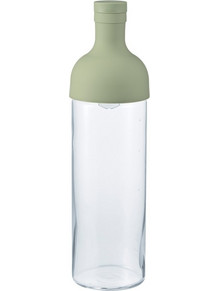 HARIO Cold Brew Tea 750ml Filter Bottle, Muted Green 4977642038370