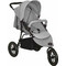 vidaXL Καρότσι Μωρού με Τρεις Ρόδες Grey Silver 10259 vidaXL Καρότσι Μωρού με Τρεις Ρόδες Grey Silver 10259