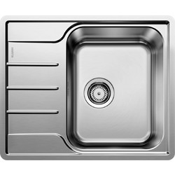 Blanco Lemis 45 S-IF Mini Ένθετος Νεροχύτης Inox Σατινέ 60.5x50cm