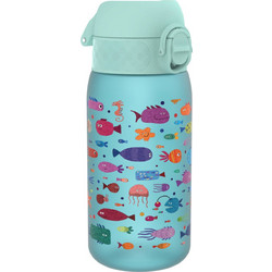 Ion8 Ψάρι Παιδικό Μπουκάλι Πλαστικό BPA Free Γαλάζιο 350ml