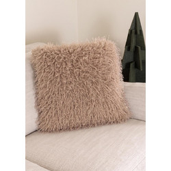1060011 Διακοσμητική Μαξιλαροθήκη Ease Faux Fur (45x45) 550gsm διπλής όψεως Royal Carpet - 45 x 45 cm