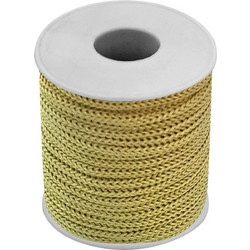 Κορδόνι Χρυσό Ρολό=20m 3mm X20m JustNote 39396 - 12 ΤΕΜ 19-376