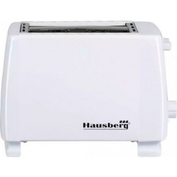 Hausberg HB-150AB Φρυγανιέρα 2 Θέσεων 750W Λευκή