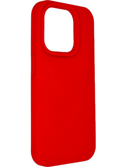 Ancus Silicone Liquid Back Cover Red (iPhone 15 Pro)