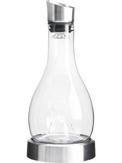 ΚΑΡΑΦΑ ΚΡΑΣΙΟΥ ΓΥΑΛΙΝΗ 1200ML ΜΕ ΑΝΟΞ. ΠΩΜΑ/ΒΑΣΗ ΚΑΙ ΠΑΓΟΚΥΣΤΗ 15X15X29EK