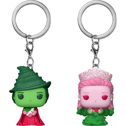 Wicked POP! Vinyl Keychain 2-Pack G&E (Ombre) 4 cm