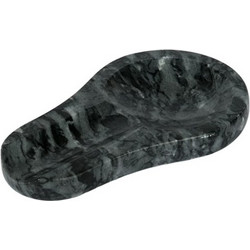 SPOON REST/ASHTRAY ΑΠΟ ΜΑΡΜΑΡΟ ΜΑΥΡΟ 16.5ΕΚ