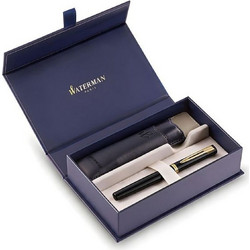 Σετ Δώρου Πένα Waterman Impression Lacque GT Black με Δώρο Στυλοθήκη