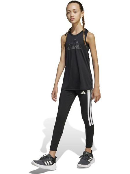 Adidas Adidas Essentials 3 Stripes JJ5036 Παιδικό Κολάν Μαύρο JJ5036
