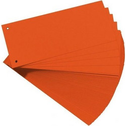 Herlitz Trennstreifen Πορτοκαλί 100 Τεμ 10843647