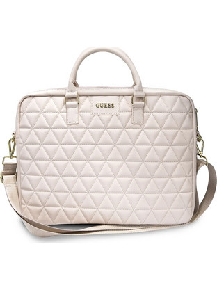 Guess GUCB15QLPK Quilted Sleeve Θήκη Laptop 15" Pink