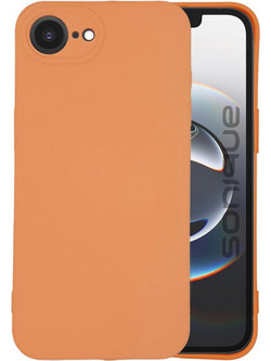 Sonique My Colors Θήκη Σιλικόνης Orange (iPhone 16e / 17e)