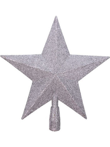 ΚΟΡΥΦΗ ΔΕΝΤΡΟΥ ΑΣΤΕΡΙ GLITTER ΑΣΗΜΙ 25cm