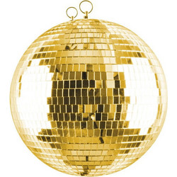 Διακοσμητική Ντισκόμπαλα Disco Ball 30cm Χρυσή