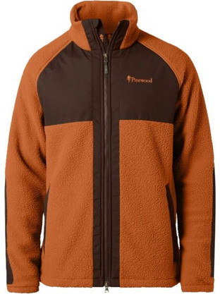 Pinewood Pile Ανδρική Ζακέτα Fleece Orange Clay