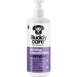 Buddy Care Calming & Deodorising Lavender Dog Shampoo 500ml