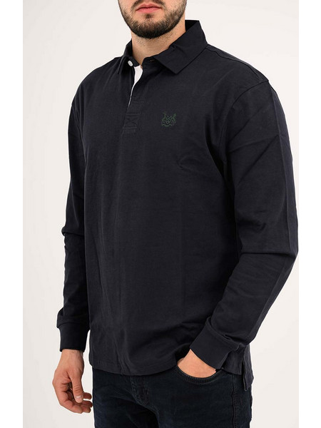 THE BOSTONIANS ΜΠΛΟΥΖΑ HEAVY RUGGER REGULAR FIT 3HP1202-BLUE DarkBlue