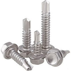 Αυτοδιάτητες Βίδες Εξάγωνες Inox A2 DIN 7504K 6.3 6.3x60 (100Τεμ.)