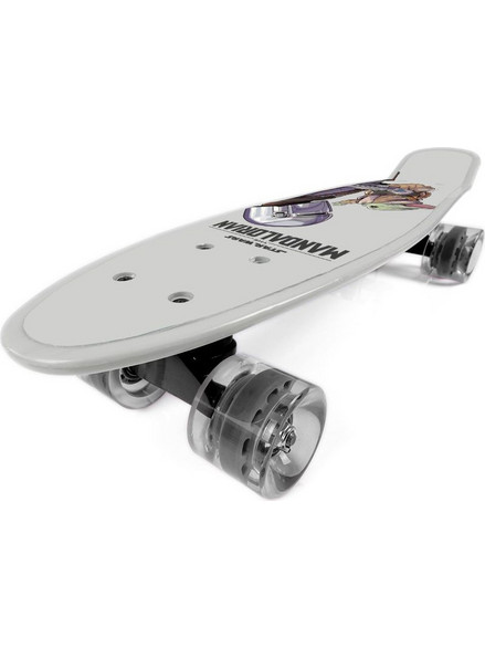 Star Wars Mandalorian Penny Board Λευκό