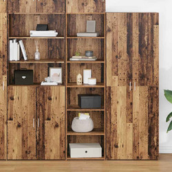 vidaXL Ντουλαπιού (Cabinet) Παλιό Ξύλο 50x41x185cm 1 τεμ