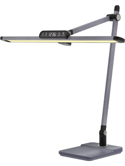 ΦΩΤΙΣΤΙΚΟ ΓΡΑΦΕΙΟΥ LED FB94447.07 ΓΚΡΙ ABS ΚΑΙ ΑΛΟΥΜΙΝΙΟ 36,8x81Υεκ