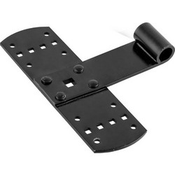 Μεντεσές Σχήματος Τ Μαύρο 50x165x13