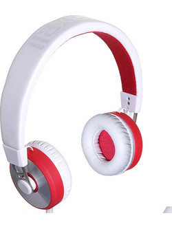 Maxell Kuma MXH-HP650 Ενσύρματα Ακουστικά On Ear Κόκκινα Ασημί