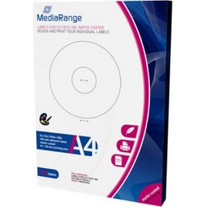MediaRange Labels for CD/DVD/BD 41-118mm Matte (100 Pack) (MRINK131)