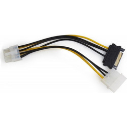 Καλώδιο τροφοδοτικού για PCI Express, 8 pin σε Molex + SATA