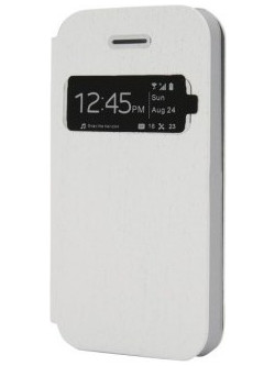 Flip Cover Παράθυρο για iPhone 4/4s IK447 WHITE OEM