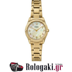 Timex Easy Reader Γυναικείο Ρολόι με Χρυσό Μεταλλικό Μπρασελέ TW2P78300