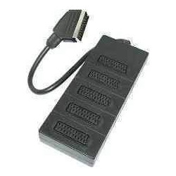 SCART ADAPTOR TO FIVE SOCKETS SCART 58
