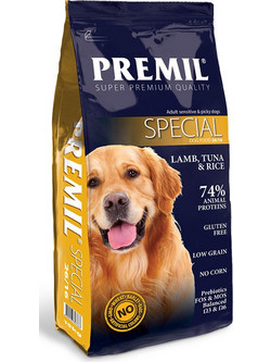 Premil Special Adult Grain Free with Lamb, Tuna & Rice 15kg