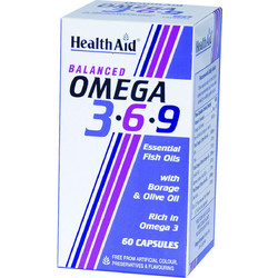 Health Aid Omega 3-6-9 Ιχθυέλαιο & Ελαιόλαδο 60 Κάψουλες