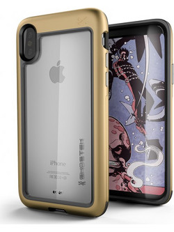 ΘΗΚΗ GHOSTEK Atomic Slim Rugged για Apple iPhone X,XS - ΧΡΥΣΟ - GHOCAS652