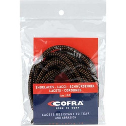Κορδόνια παπουτσιών Cofra black-brown 110εκ