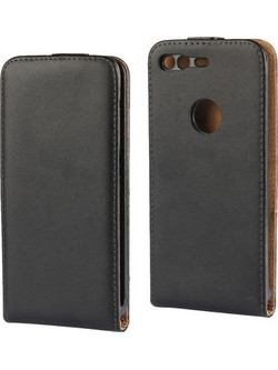 Θήκη Βιβλίο Forcell Google Pixel XL Leather Case - Horizonal Flip Black