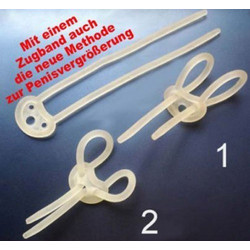 Rebel Elastic Penis Ring Ρυθμιζόμενο Ελαστικό Δαχτυλίδι Πέους & Όρχεων Σιλικόνης Διαφανές