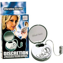 CalExotics Vibraqting Exciter Δονητής Egg για Ζευγάρια με Τηλεχειριστήριο Ασημί
