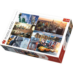 Puzzle Trefl New York Collage 4000 Κομμάτια