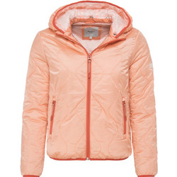Pepe Jeans Γυναικείο Μπουφάν Χειμωνιάτικο Puffer Κοντό Σομόν PL401585-113