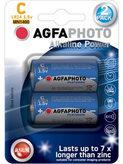 AgfaPhoto Alkaline Power C 2τμχ