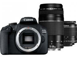 Canon EOS 2000D + Kit 18-55mm + 75-300mm