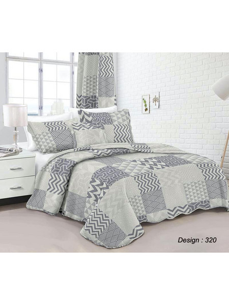 Dimcol Κουβερλι Σετ 2 Τεμ 160x220 Εμπριμε 320