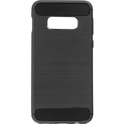 Forcell Carbon Back Cover Black (Galaxy S10e)