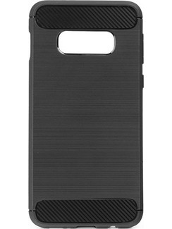 Forcell Carbon Back Cover Black (Galaxy S10e)