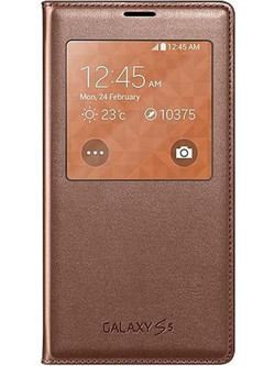 Samsung S-View Cover Rose Gold (Galaxy S5)