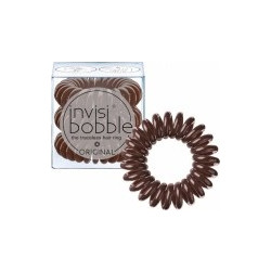 Invisi Bobble Κοκαλάκι Hair Rings Pretzel Brown Power 3τμχ