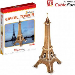 Puzzle CubicFun 3D Πύργος του Άιφελ 20 Κομμάτια