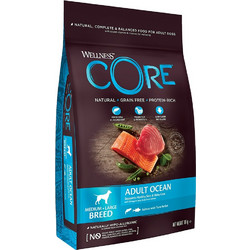Wellness Core Adult Ocean Medium & Large Grain Free with Salmon & Tuna 10kg